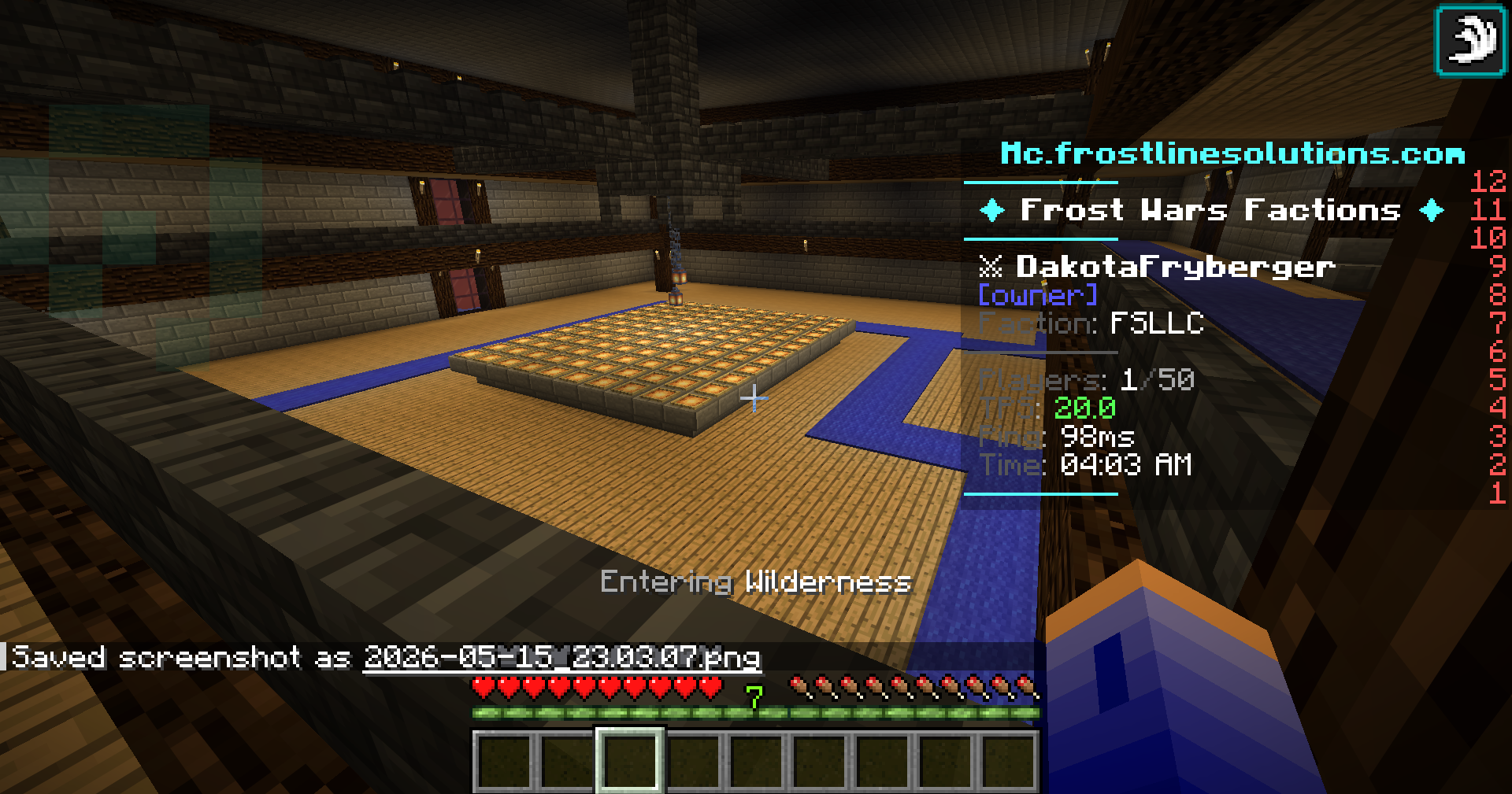 FrostWars - Factions Server