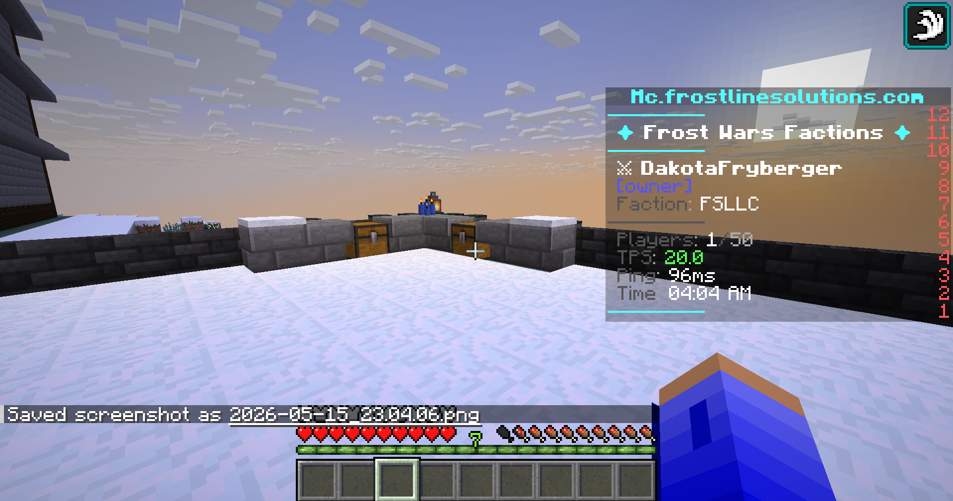 FrostWars - Factions Server